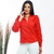 Imagem do Modas Domi Camisa Feminina Tricoline Detalhada com Babado 56
