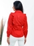 Modas Domi Camisa Feminina Tricoline Detalhada com Babado 56 - Modas Domi
