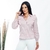 Modas Domi Camisa Feminina Tricoline Detalhada com Babado 56