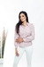 Modas Domi Camisa Feminina Tricoline Detalhada com Babado 56 na internet
