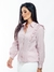 Modas Domi Camisa Feminina Tricoline Detalhada com Babado 56 - Modas Domi