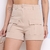 Modas Domi Short Feminino Fashion Alfaiataria Botão Ziper Cargo 55 na internet