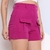 Modas Domi Short Feminino Fashion Alfaiataria Botão Ziper Cargo 55 - Modas Domi