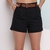 Modas Domi Short Linho Feminino com Bolsos Laterais Tendencia 133 - loja online