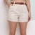 Modas Domi Short Linho Feminino com Bolsos Laterais Tendencia 133 - loja online
