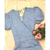 Modas Domi Vestido Midi Jeans Manga Princesa Modelo Novo 7280 na internet