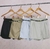 Modas Domi Shorts Feminino Luis Twill Coleção Nova Passante Duplo Moda Verão LT173 - Modas Domi