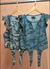 Imagem do Modas Domi Blusa Militar Decote em V Manga Princesa 6138