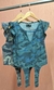 Modas Domi Blusa Militar Decote em V Manga Princesa 6138 - comprar online