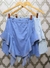 Modas Domi Saia Jeans Modelo Borboleta 5276 - loja online