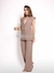 Modas Domi Conjunto Feminino Luis Twill Estilo Terno Elegante Sofisticado 861000 - loja online