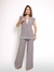 Imagem do Modas Domi Conjunto Feminino Luis Twill Estilo Terno Elegante Sofisticado 861000