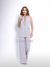 Imagem do Modas Domi Conjunto Luis Twill Feminino Calça e Blazer Moderno Elegante Estilo Terno 862000
