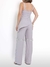 Modas Domi Conjunto Positano Calça Pantalona e Blusa Assimétrica com Alça Fina Elastano nas Costas Tendência 863000 - comprar online