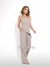 Modas Domi Conjunto Positano Calça Pantalona e Blusa Assimétrica com Alça Fina Elastano nas Costas Tendência 863000 - loja online