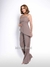 Modas Domi Conjunto Positano Calça Pantalona e Blusa Assimétrica com Alça Fina Elastano nas Costas Tendência 863000 - comprar online