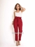 Modas Domi Calça Feminina Amarante Estilo Capri Cigarette com Laço 86700