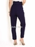 Imagem do Modas Domi Calça Feminina Amarante Estilo Capri Cigarette com Laço 86700