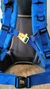 Mochila Impermeável Trekking Airconfort 50L com Capa - azul royal na internet
