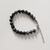 Pulseira de Pedra Obsidiana Floco de Neve 8mm na internet