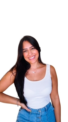 REGATA DECOTE QUADRADO - Abelita