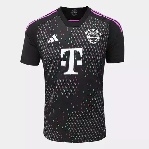 Camisa Bayern de Munique Away 23/24 Adidas Masculina - Preto