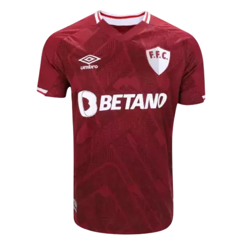 Camisa Fluminense III 23/24 Torcedor Umbro Masculina - Vinho