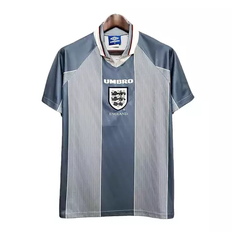 Camisa Inglaterra Retrô 1996 Cinza - Umbro
