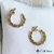 Brinco de Argola Corrente Dourado - P - comprar online