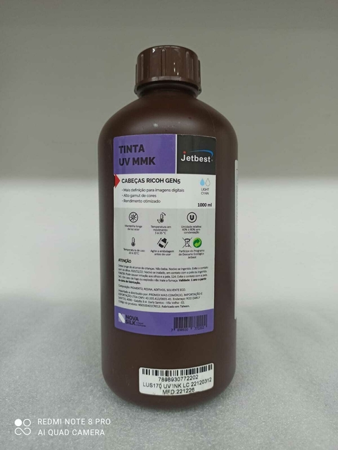 Tinta UV MMK
