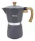 CAFETERA ITALIANA ALUMINIO ESMALTADA GRIS HUDSON 9 TAZAS