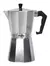 CAFETERA ITALIANA ALUMINIO PULIDO GRIS HUDSON 9 TAZAS