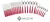 NEW KOLOR CUBIERTOS TRAMONTINA 24 PSZ ROJO - comprar online