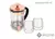 SET CAFETERA Y VASOS GOLD ROSE HUDSON - comprar online
