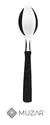 NEW KOLOR CUCHARAS TRAMONTINA NEGRO - 3 PZS en internet