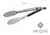 PINZA MULTIUSO HUDSON DE ACERO INOXIDABLE en internet
