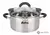 CACEROLA ACERO INOXIDABLE HUDSON TRIPLE FONDO INDUCCION 24 CM - Muzar