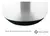 BOWL BATIDOR ACERO INOXIDABLE C/MANGO Y BASE SILICONA ANTIDESLIZANTE 24CM - Muzar