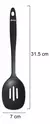 CUCHARA RANURADA HUDSON DE NYLON GRIS - Muzar