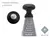 RALLADOR HUDSON PIRAMIDE 4 CARAS DE ACERO INOXIDABLE - tienda online