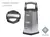 RALLADOR HUDSON HEXAGONAL DE ACERO INOXIDABLE - tienda online