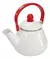 PAVA ENLOZADA 1.5 L BLANCA/ROJA COOL BAZAR