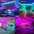 Fita LED 20 Metros 5050 RGB Bluetooth APP USB luz e controle remoto infravermelho, por quarto sala tv computador decoração - comprar online