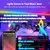 Imagem do Fita LED 20 Metros 5050 RGB Bluetooth APP USB luz e controle remoto infravermelho, por quarto sala tv computador decoração
