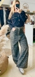 pantalon Wide leg PRINT annie