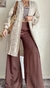 Saco largo lana trenzado CALYPYO - comprar online