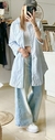Maxi camisa rayada TRIANA