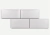 Revestimiento Acero inox - Subway mini bisel punta - comprar online