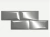 Revestimiento Acero inox - Subway mini bisel punta - tienda online