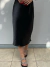 SAIA MIDI CETIM PRETO - Use Ciella